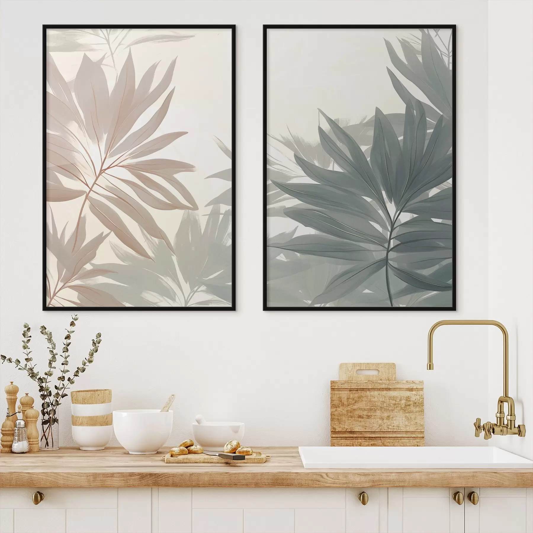 carta da parati Foglie tropicali nr. d01060