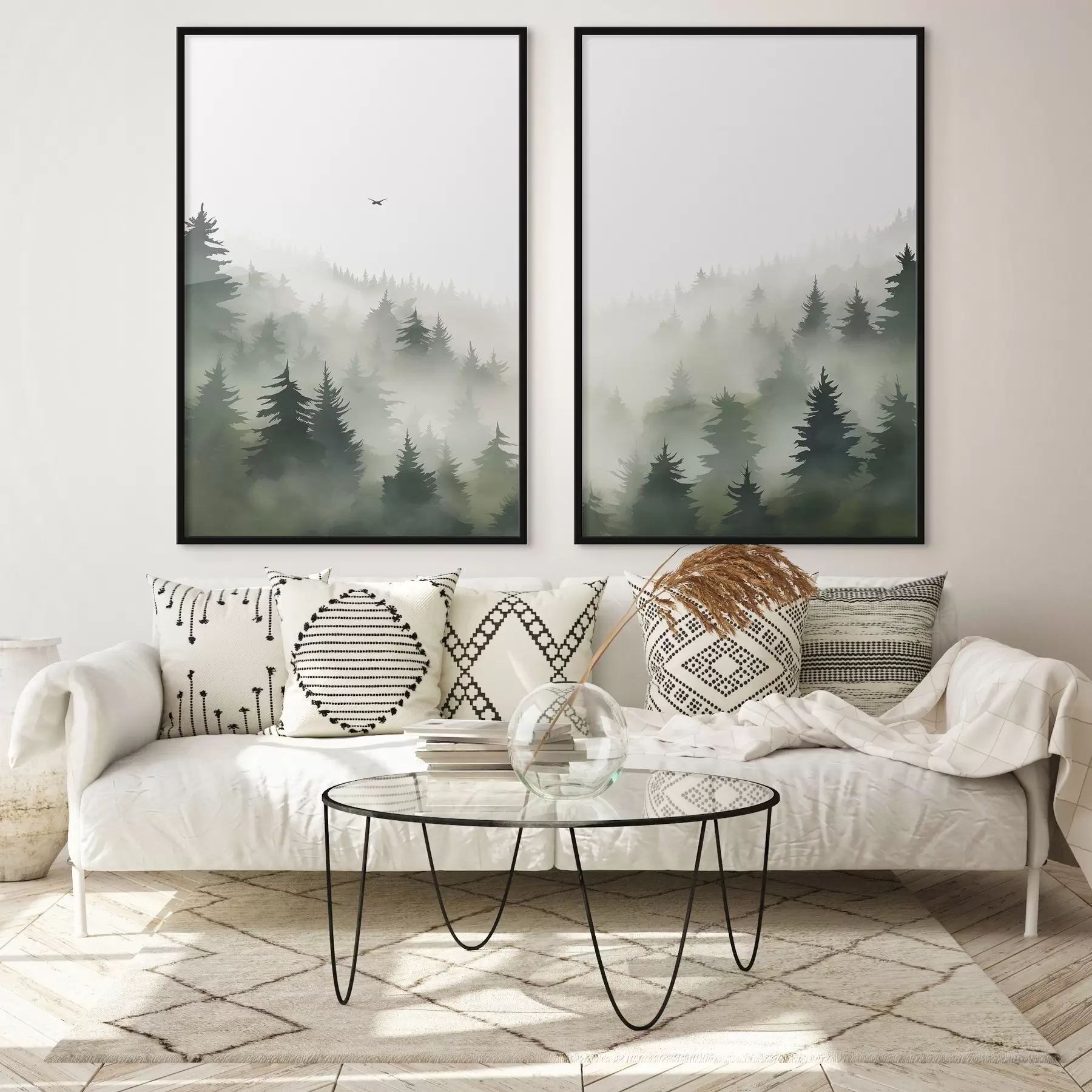 carta da parati Foresta nebbiosa nr. d01061