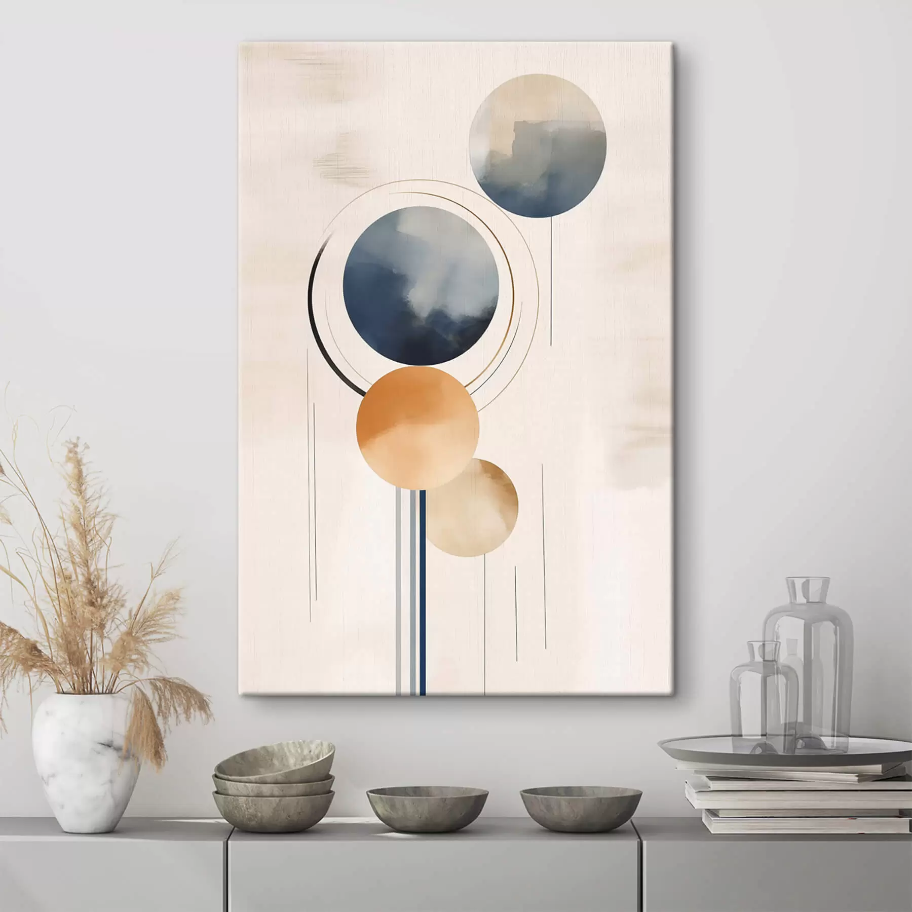 carta da parati Astrazione con sfere nr. s47100