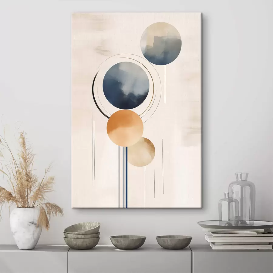 carta da parati Astrazione con sfere nr. s47100