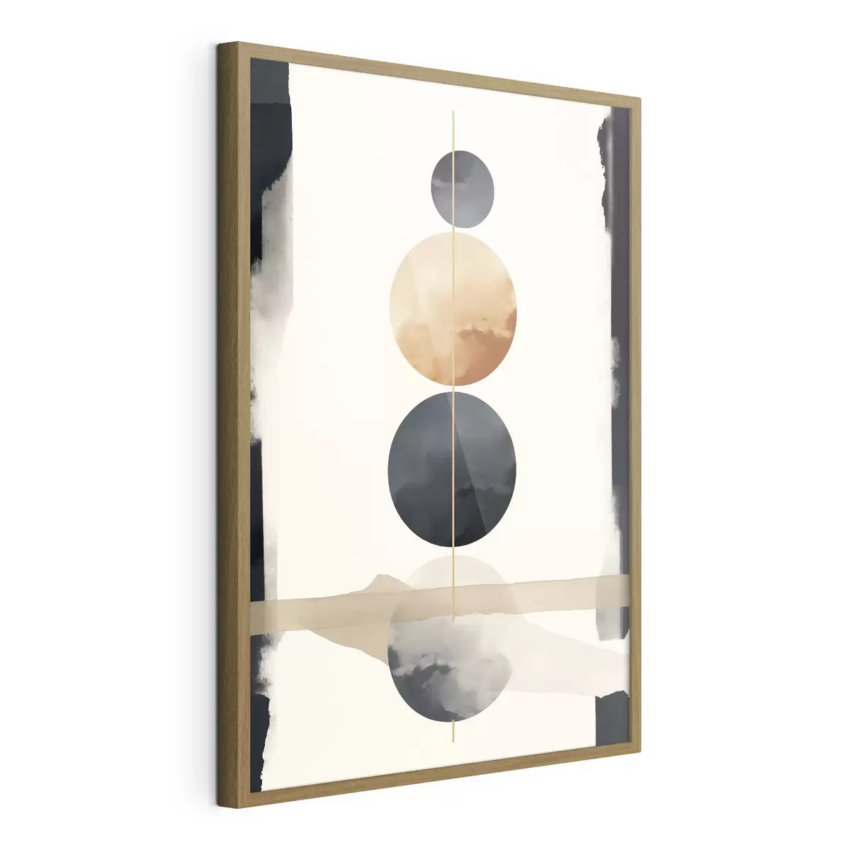 Poster Astrazione con sfere f47101