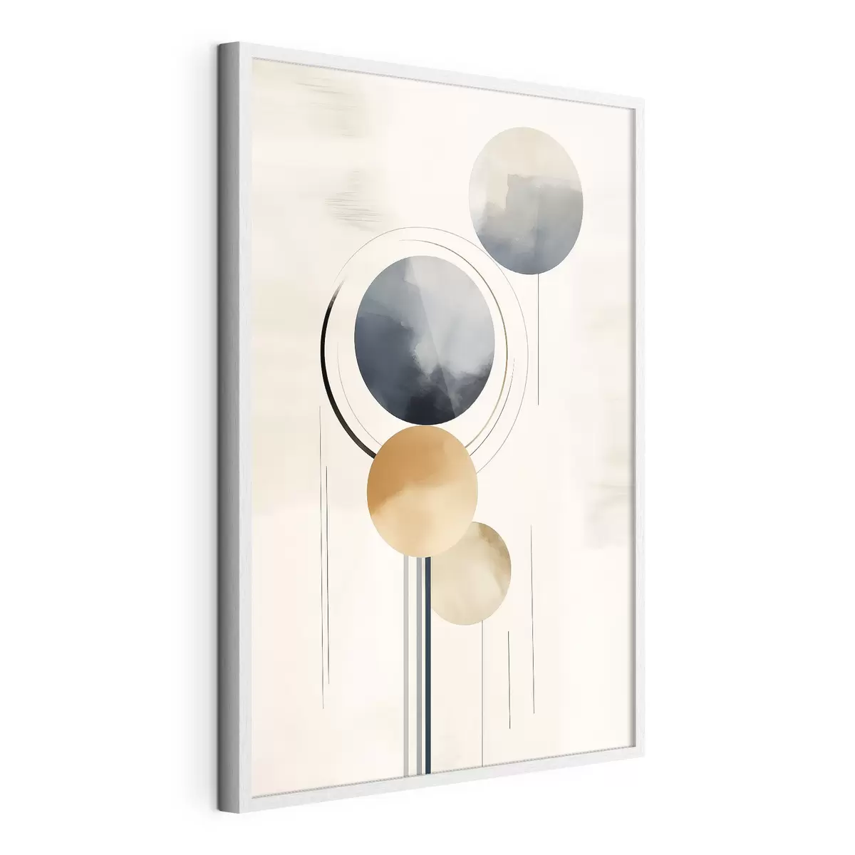 Poster Astrazione con sfere f47100