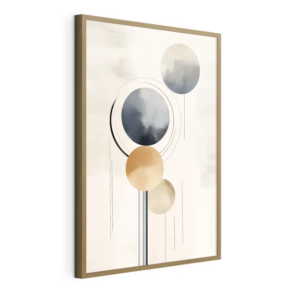 Poster Astrazione con sfere f47100