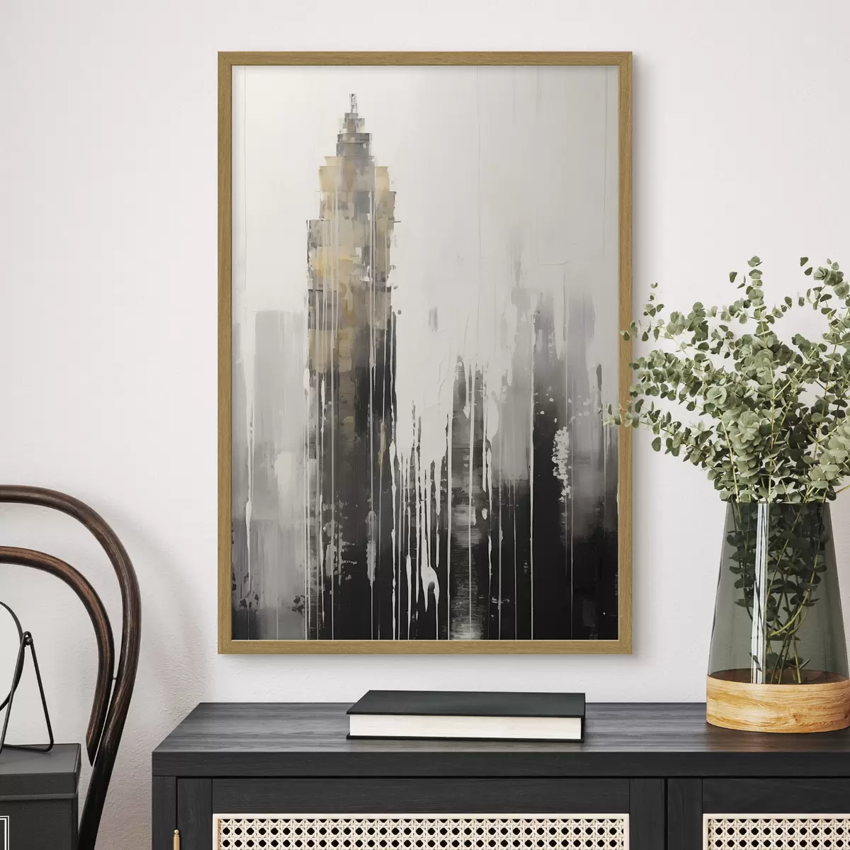 Poster Grattacielo astratto f47254