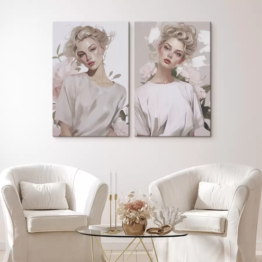 carta da parati Ritratto di ragazza nr. m01187