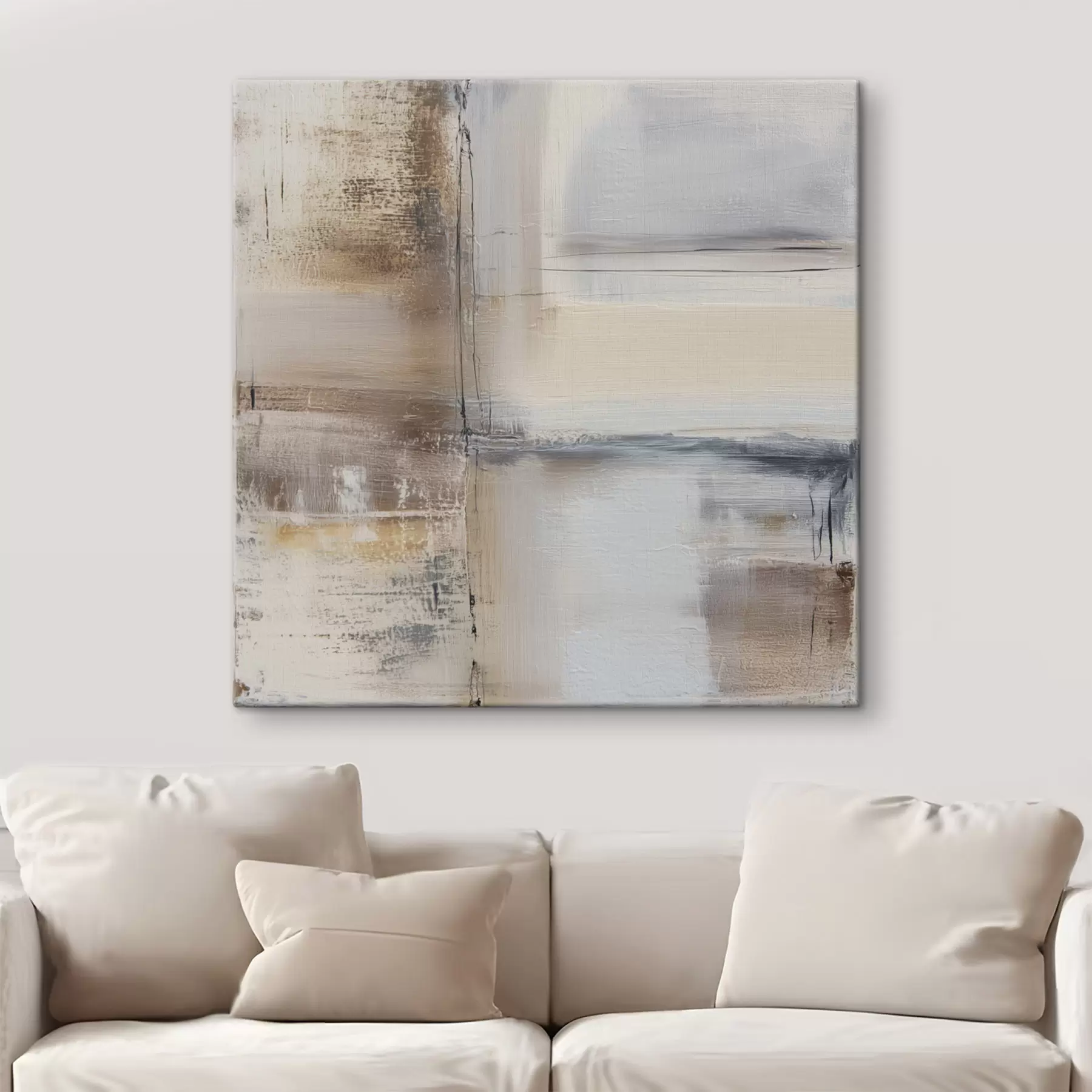 carta da parati astrazione contemporanea in toni tenui nr. s47122