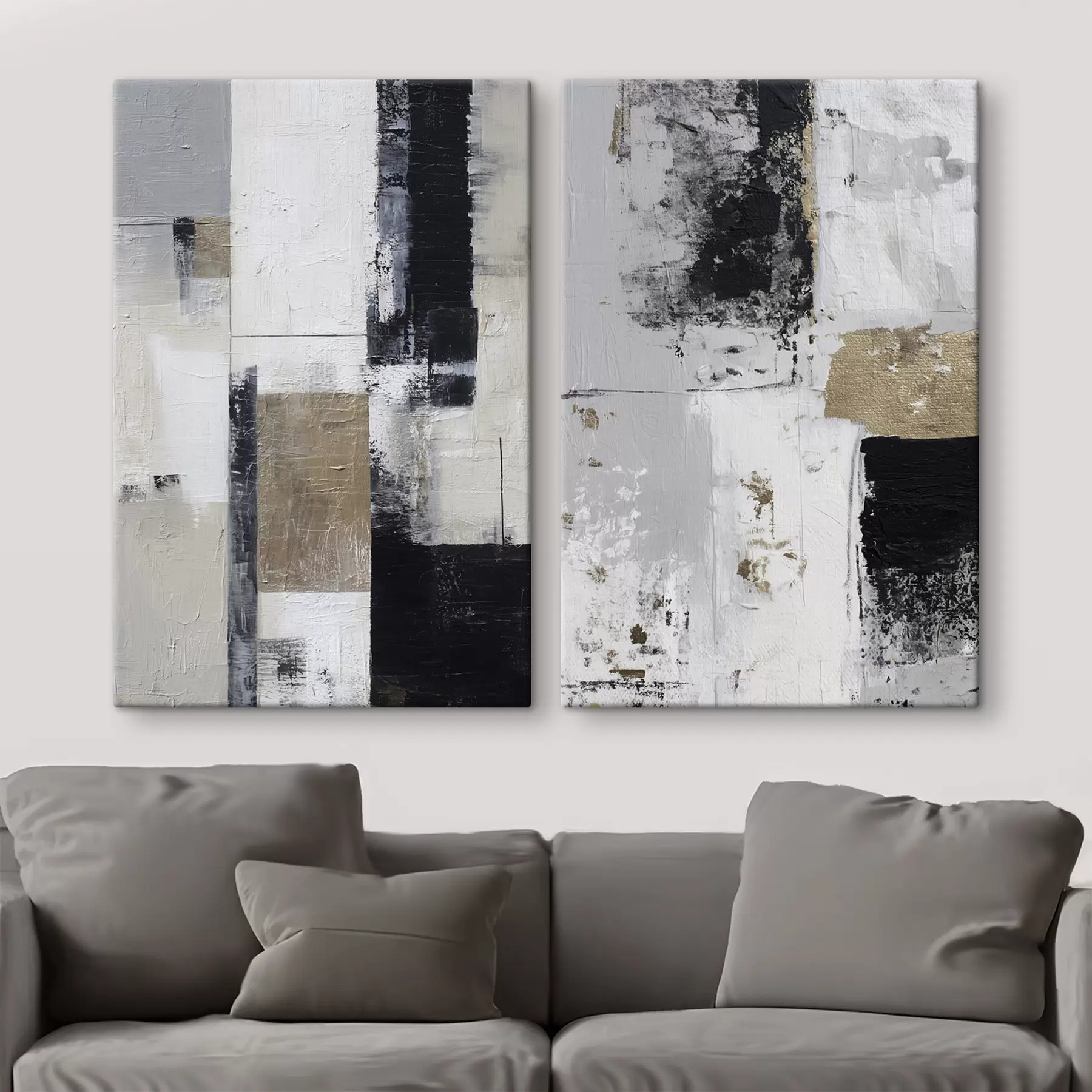 carta da parati astrazione contemporanea in colori contrastanti nr. m01176