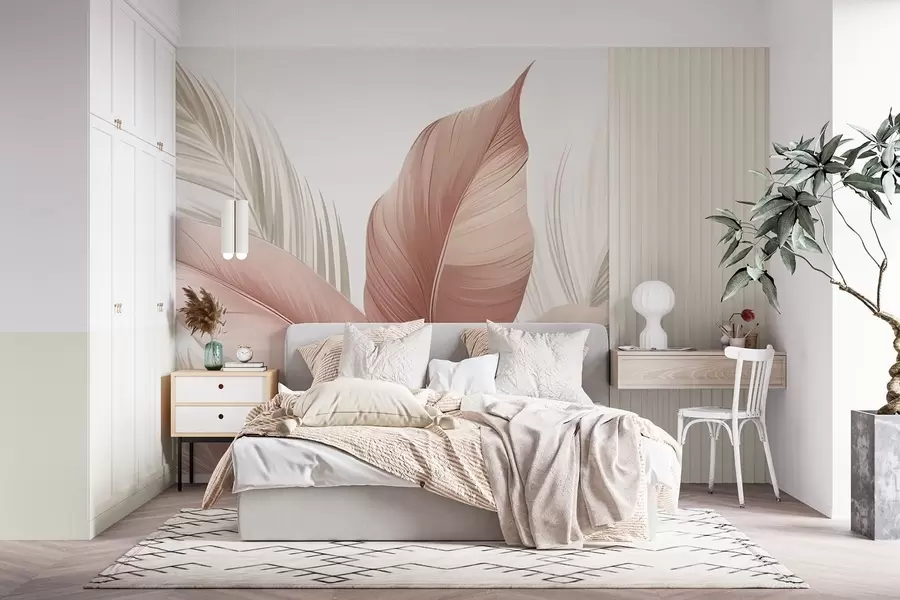 carta da parati Foglie affilate, felce nr. w04918