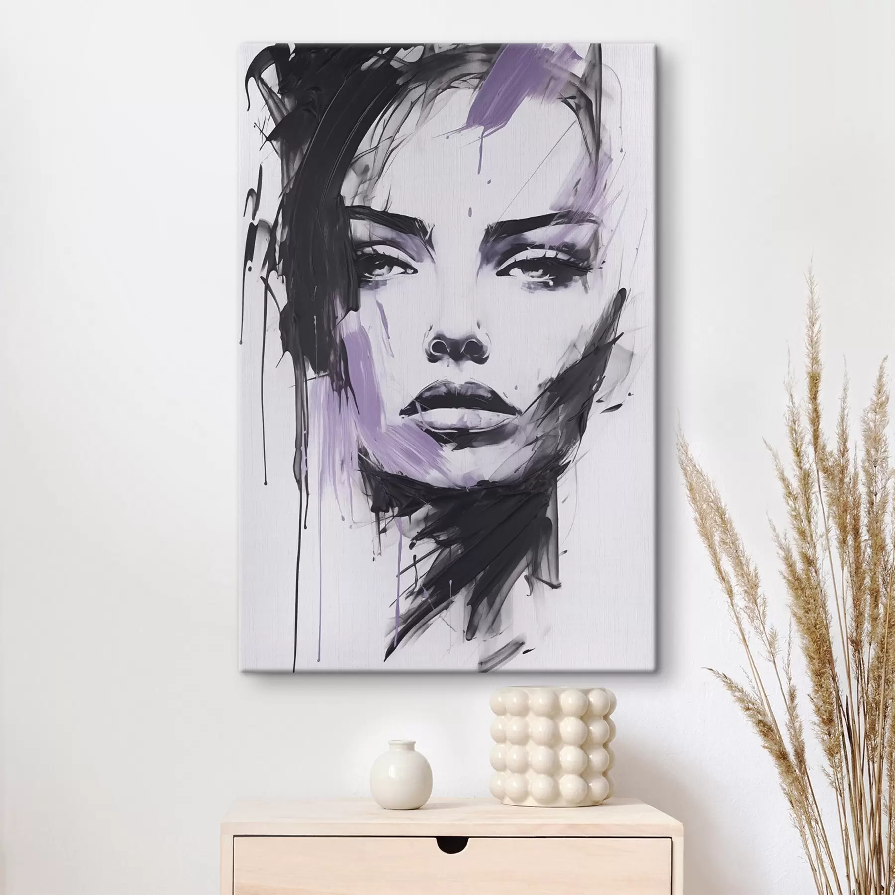 carta da parati Ritratto femminile astratto nr. s47498