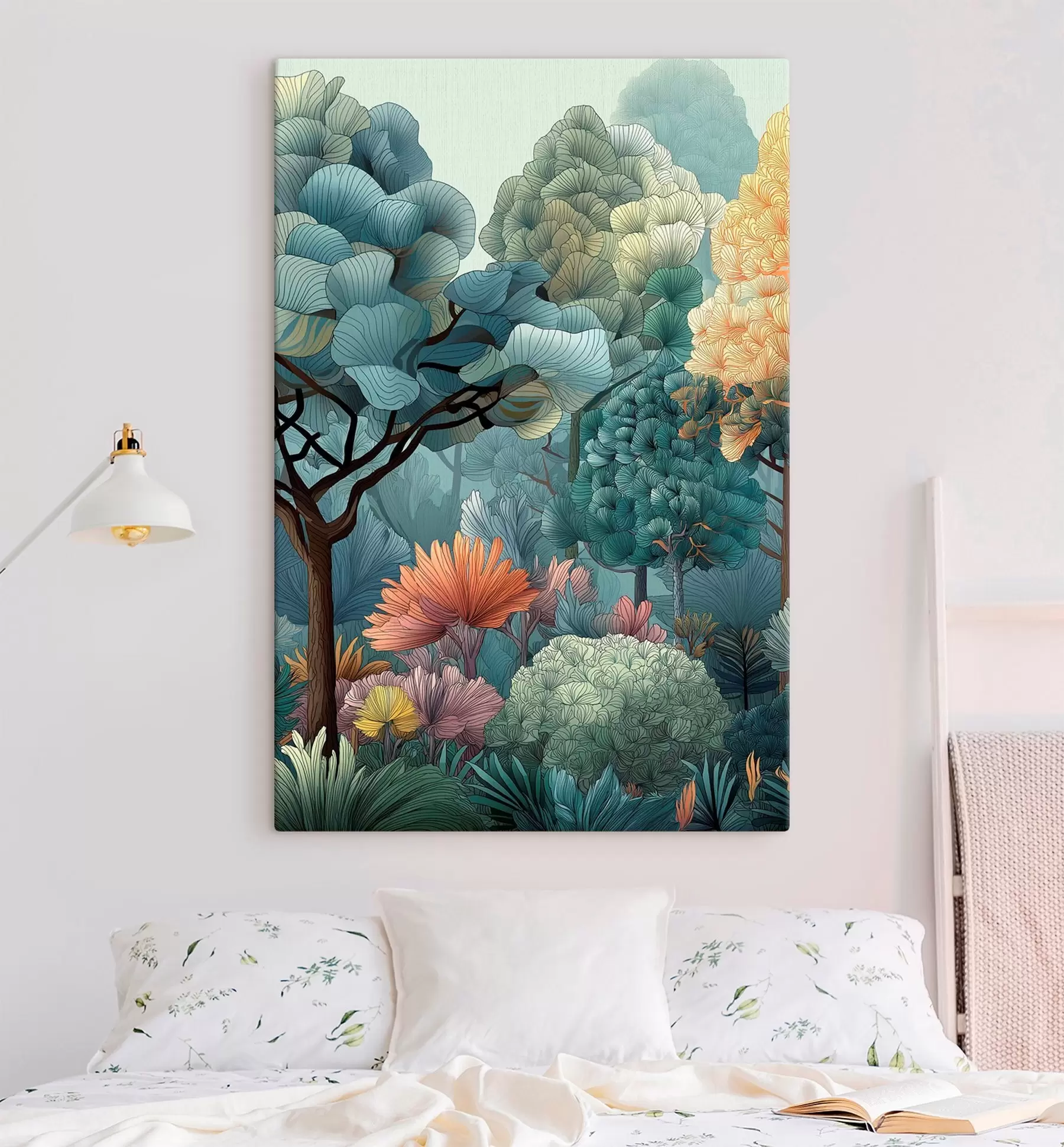 carta da parati Foresta astratta nr. s47105