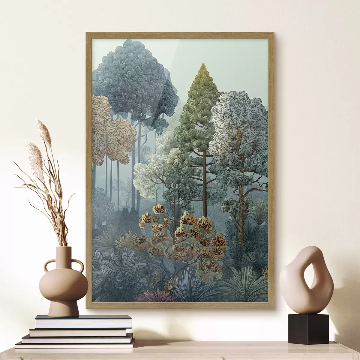 Poster Diversità delle piante nella foresta f47106