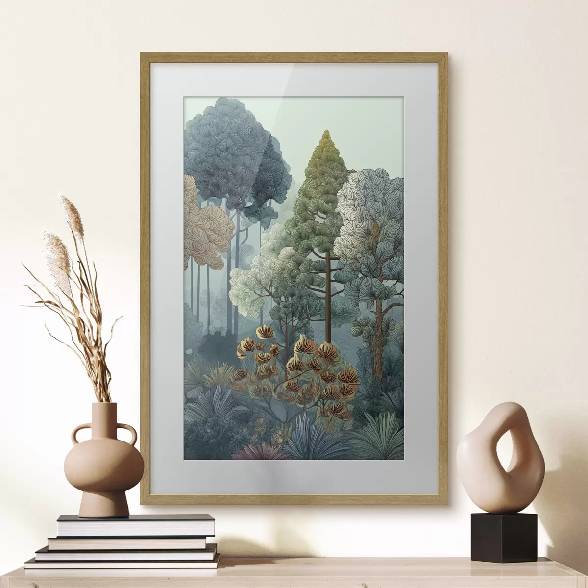 Poster Diversità delle piante nella foresta f47106