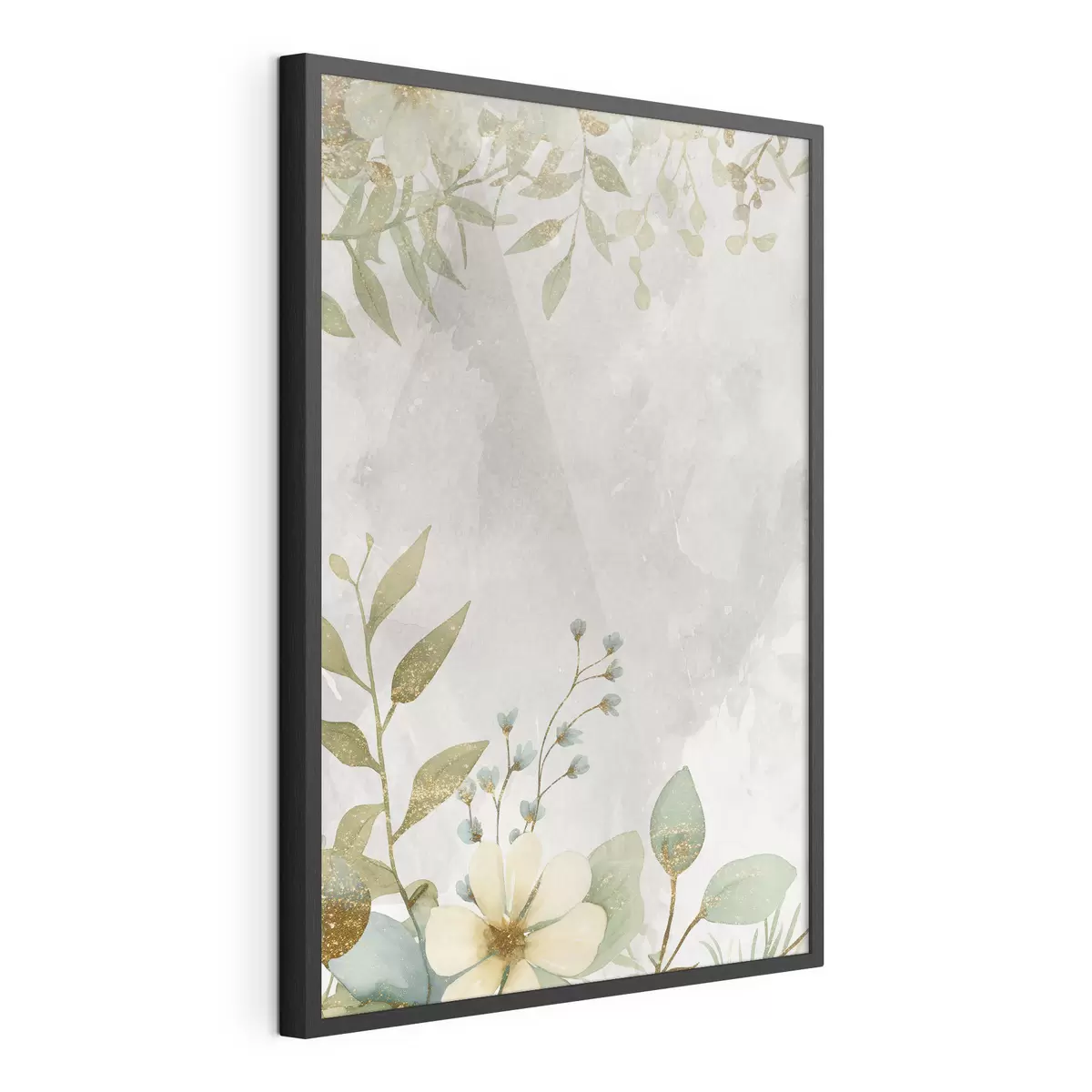 Poster Piante delicate su sfondo chiaro f46893