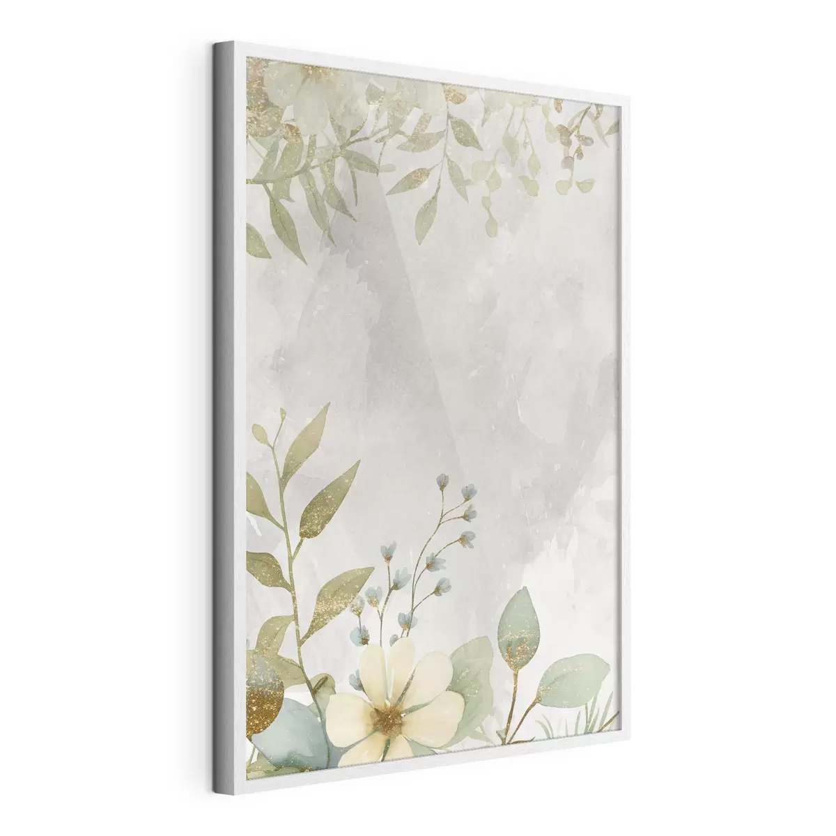 Poster Piante delicate su sfondo chiaro f46893