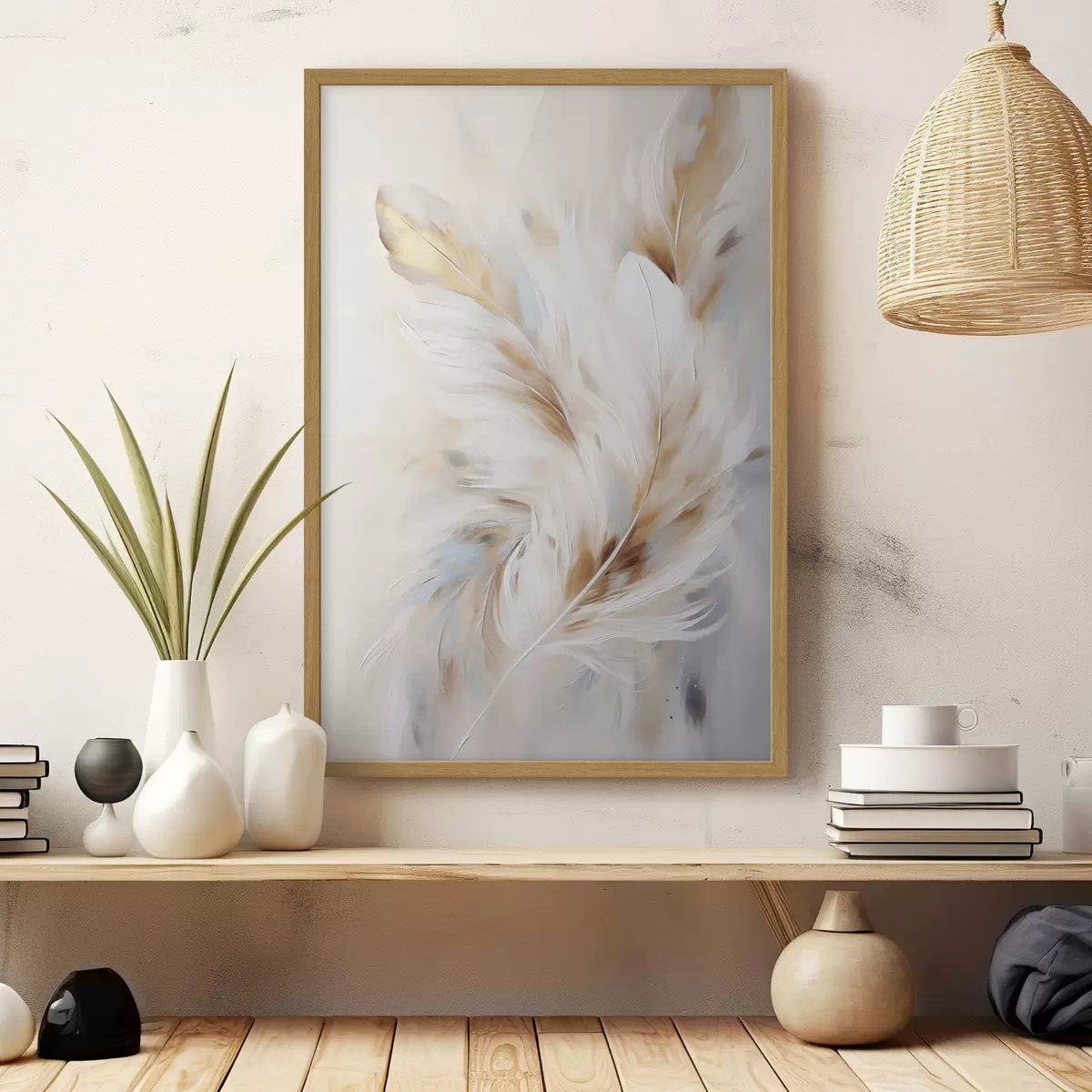 Poster Piume e fiducia f47442