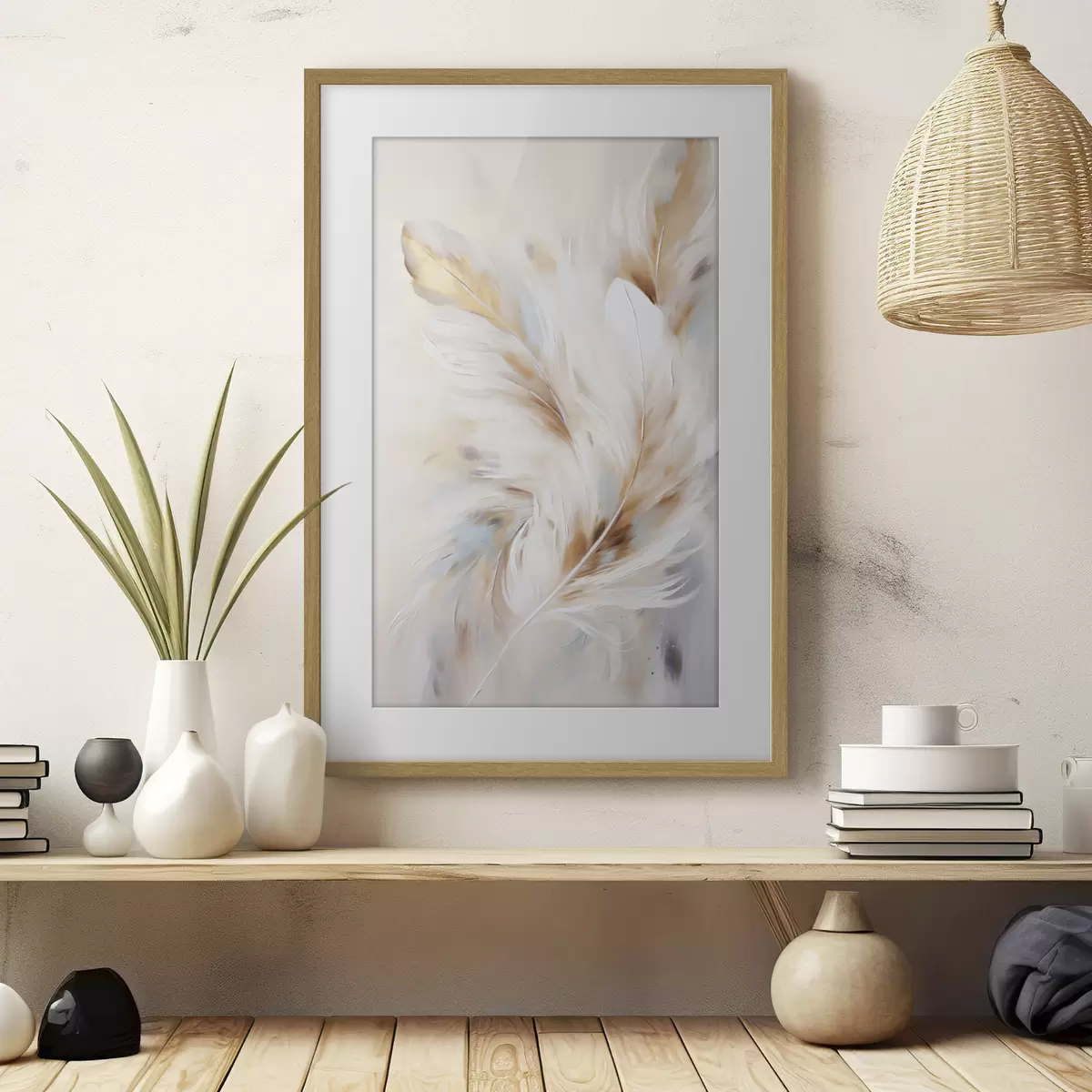 Poster Piume e fiducia f47442