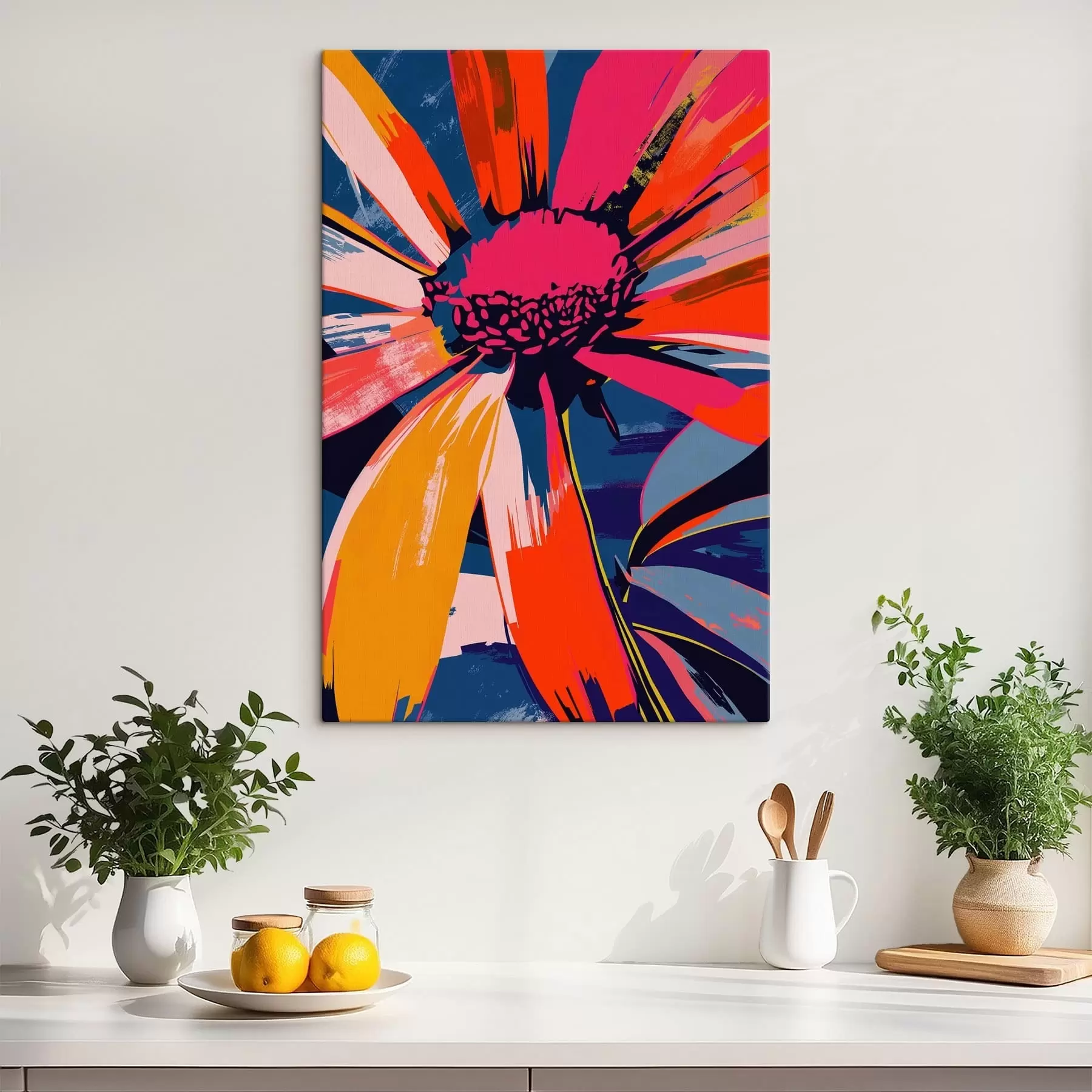 carta da parati Margherita colorata nr. s47472