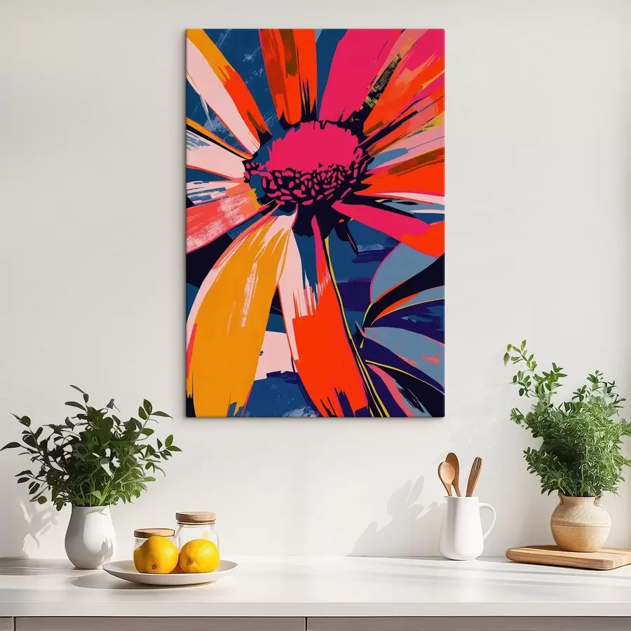 carta da parati Margherita colorata nr. s47472