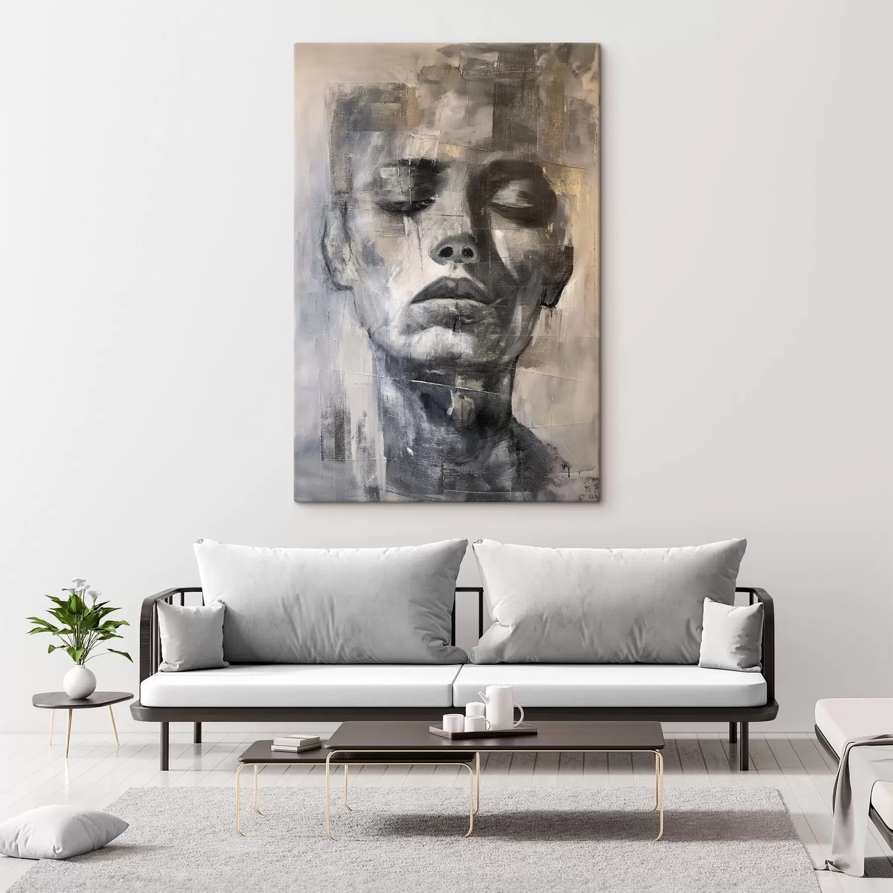 carta da parati Ritratto strutturato nr. s47482