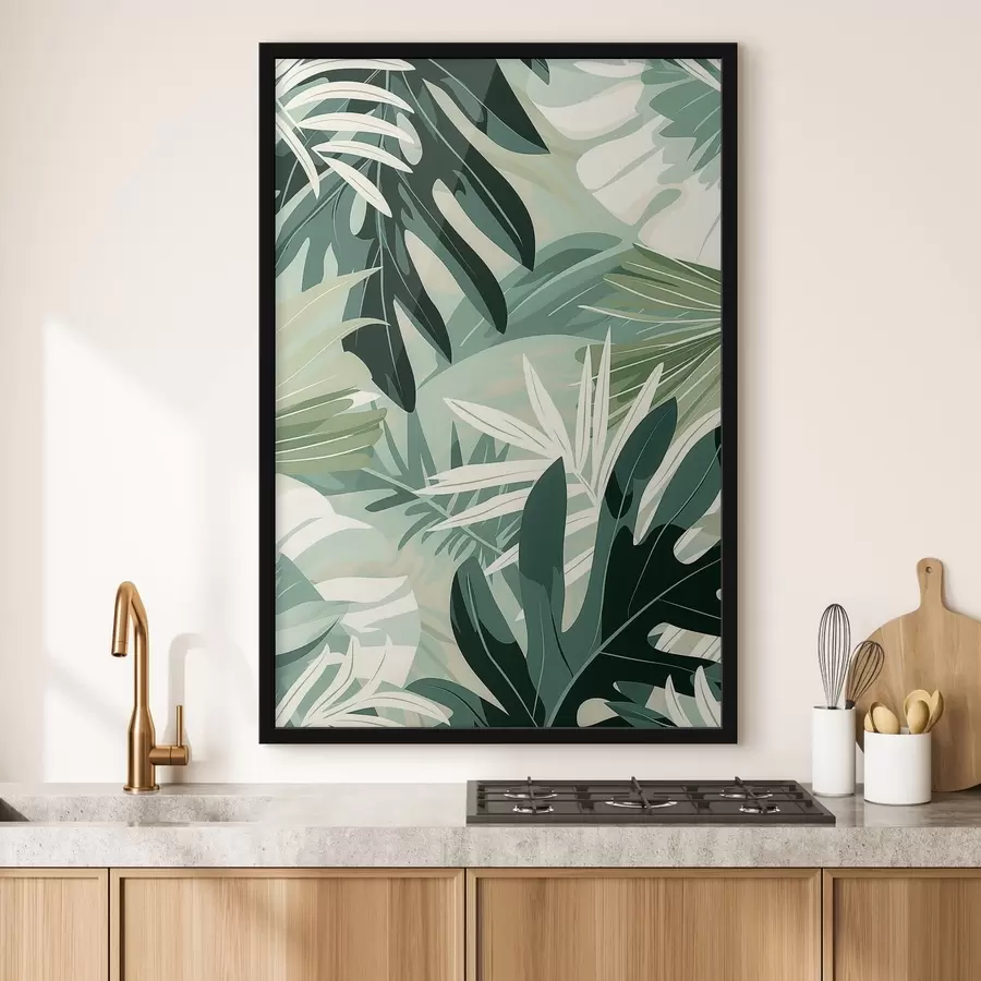 carta da parati Foglie di palma nr. f47455