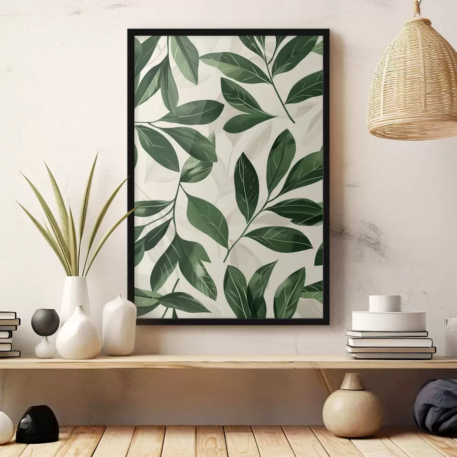 carta da parati Babok e foglie di palma nr. f47457