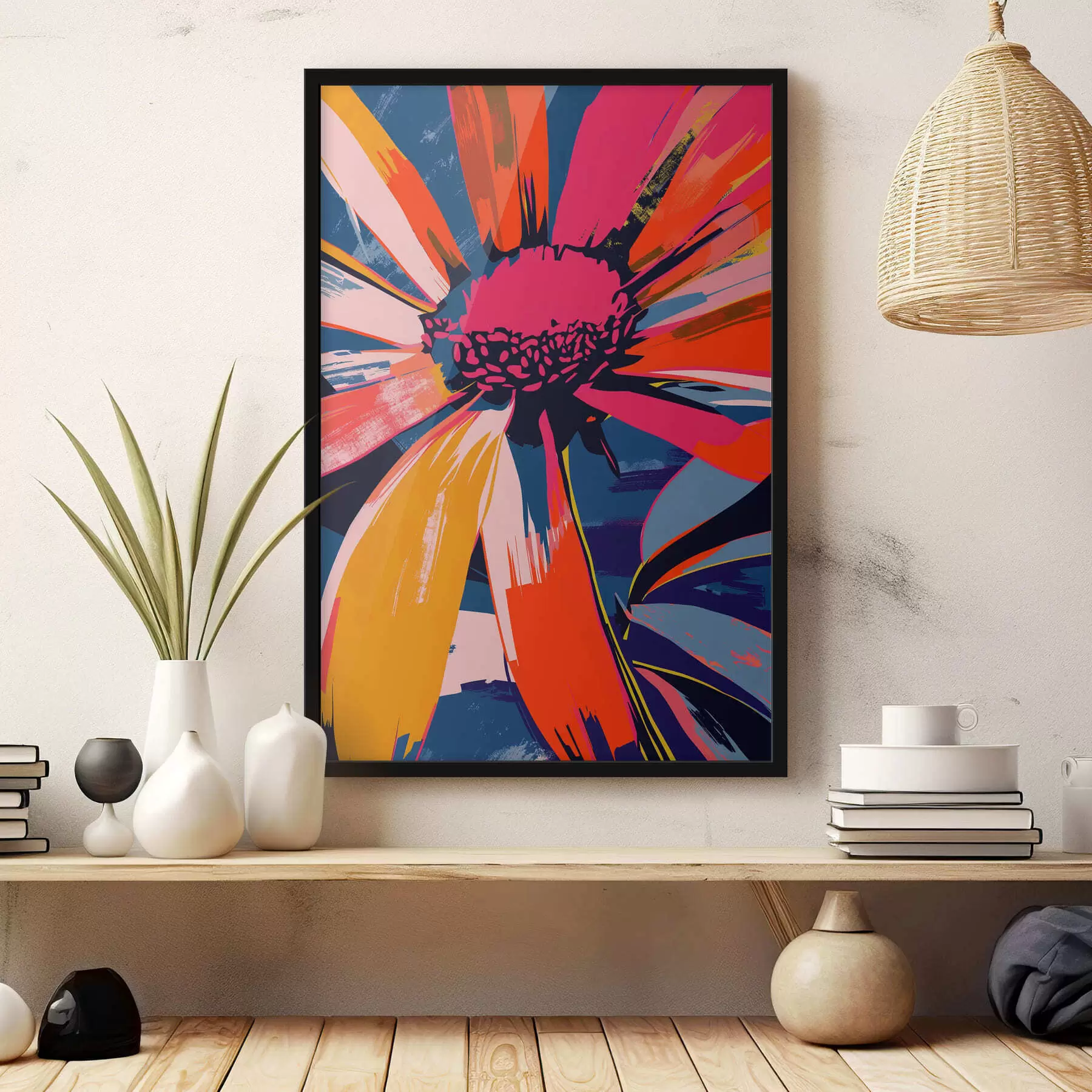 carta da parati Margherita colorata nr. f47472