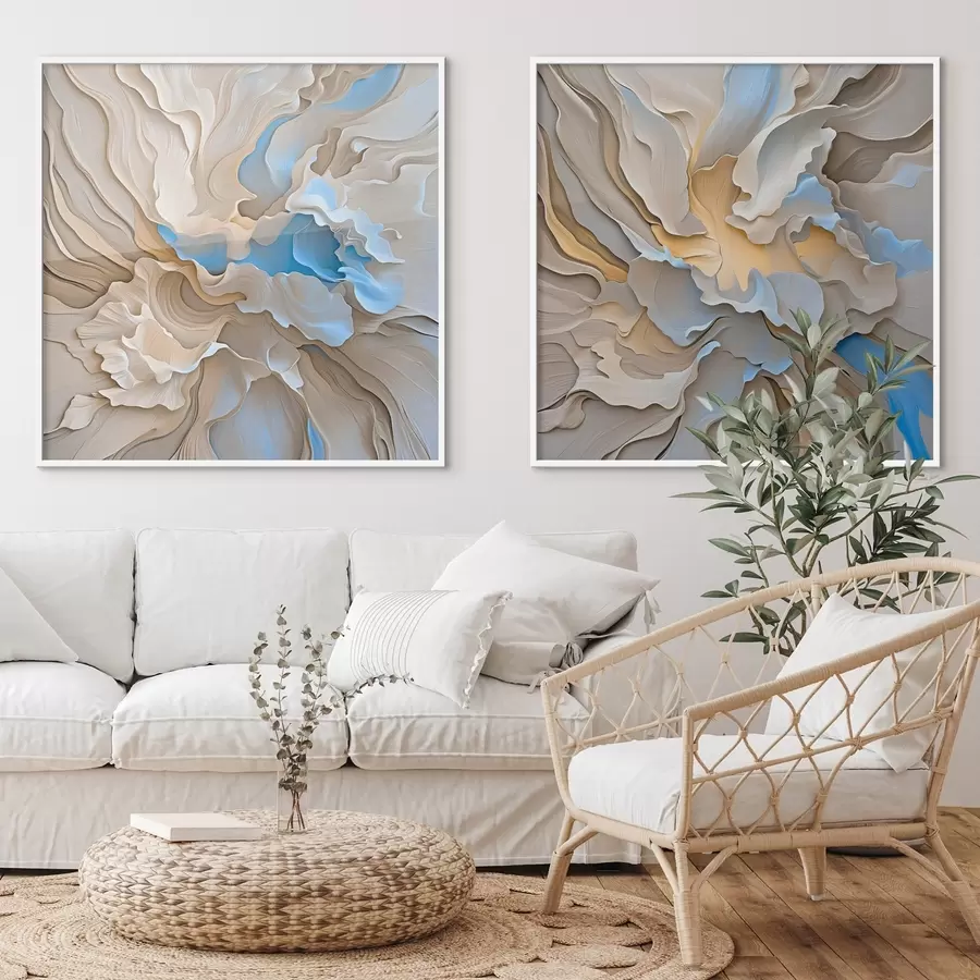 carta da parati Imitazione di onde di texture astratte nr. d00539