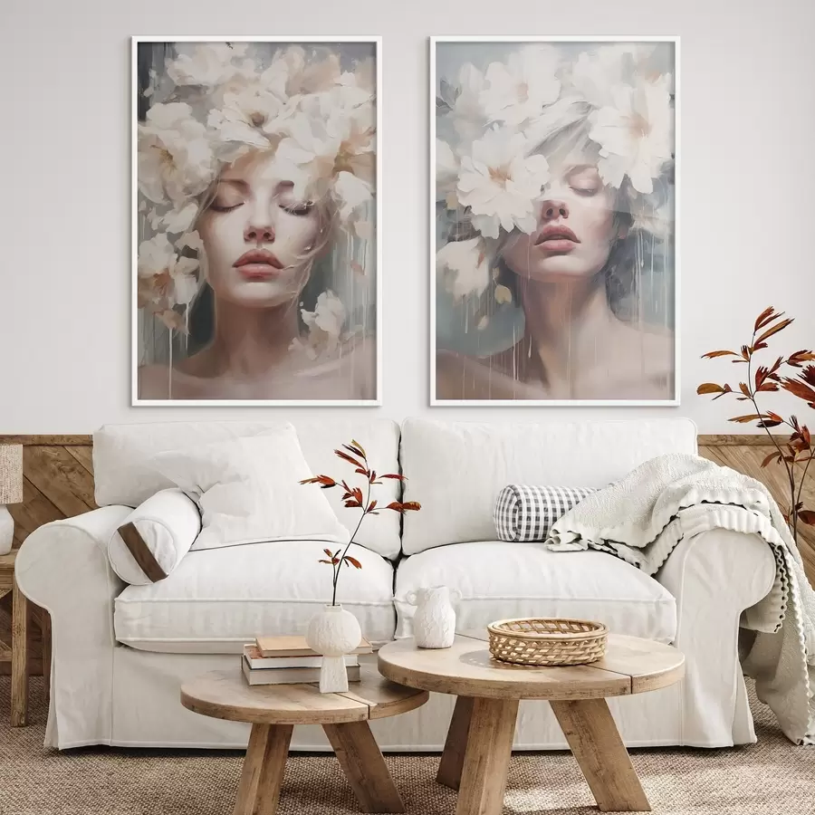 carta da parati Ritratti femminili nr. d00546