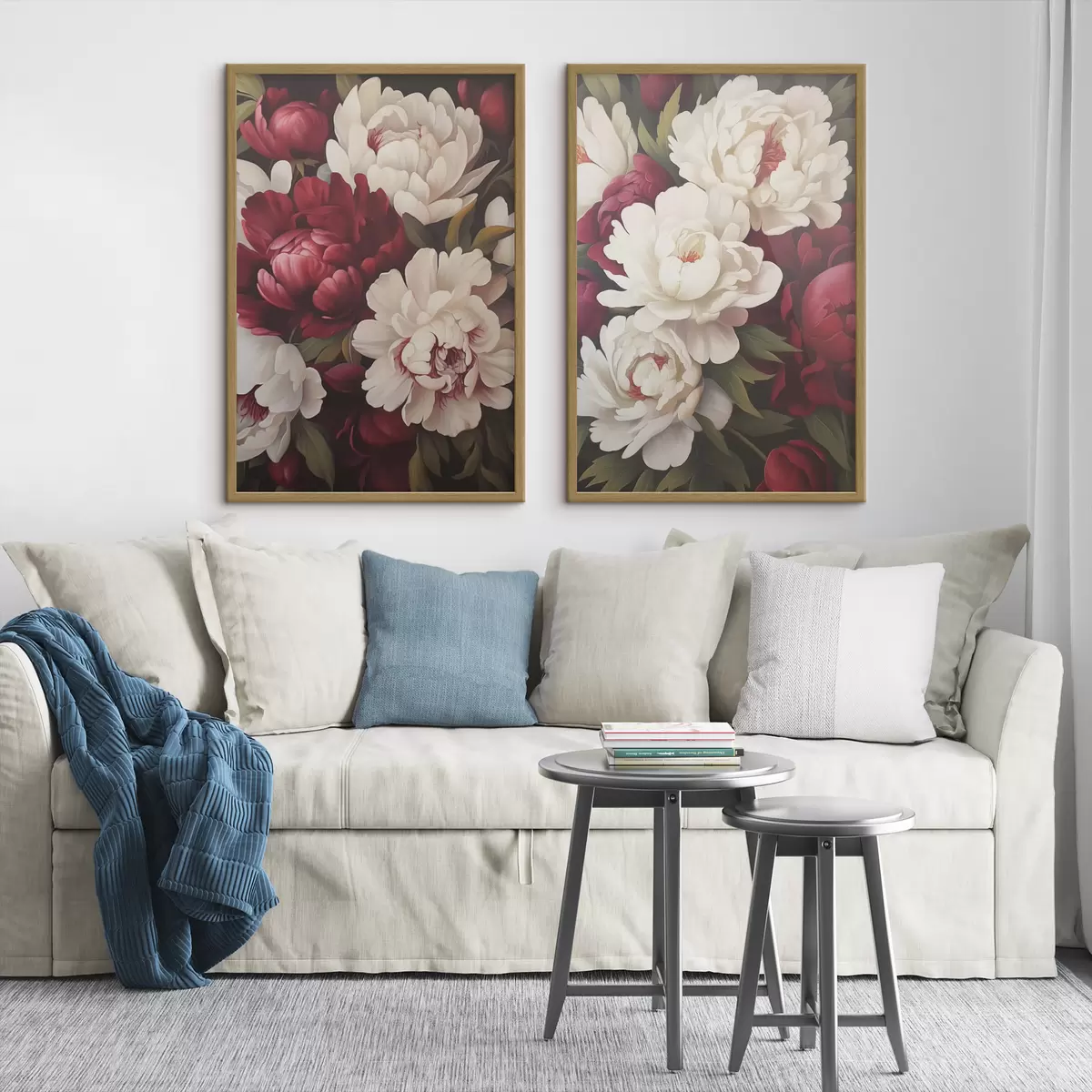 Poster Peonie e incontro d00548