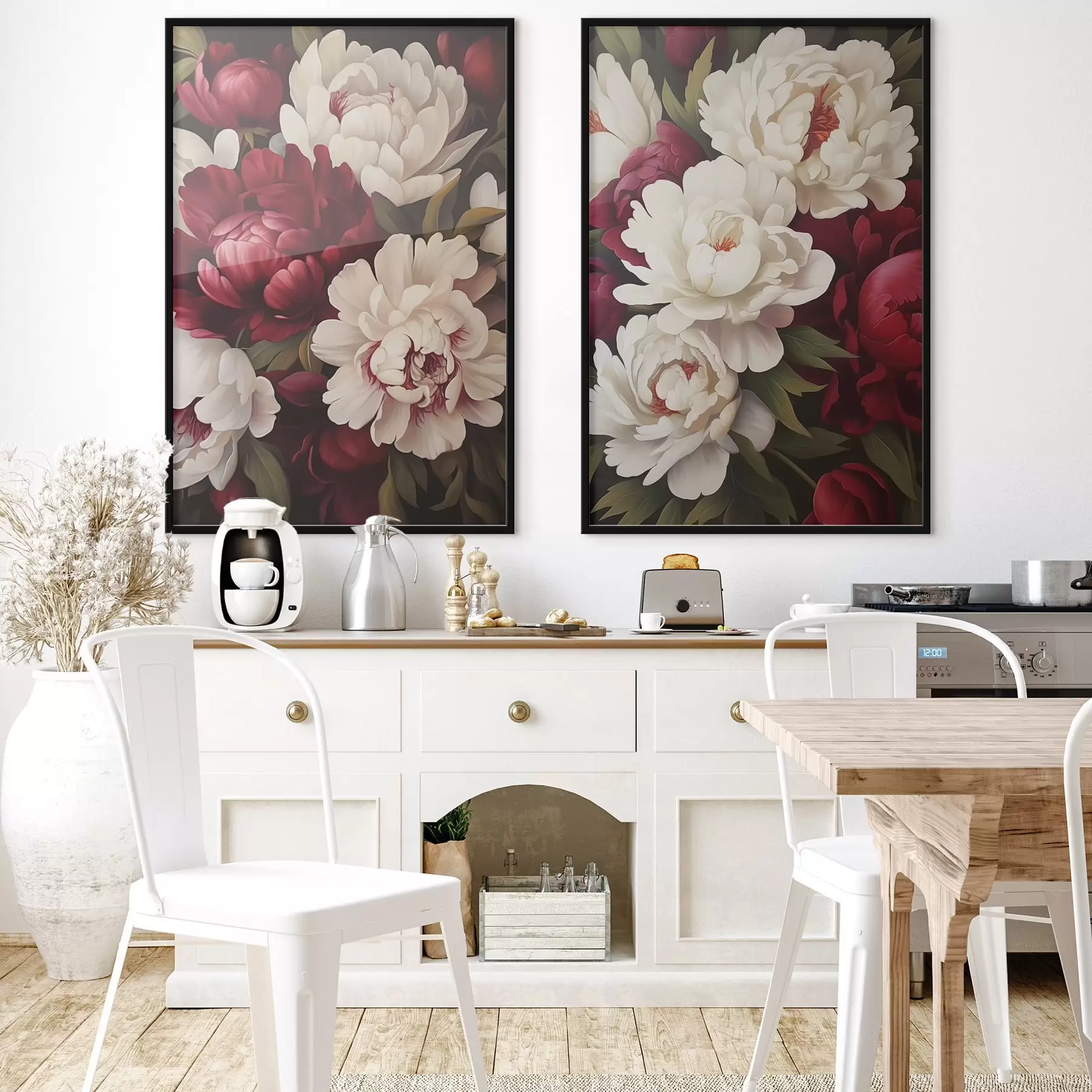 carta da parati Peonie e incontro nr. d00548