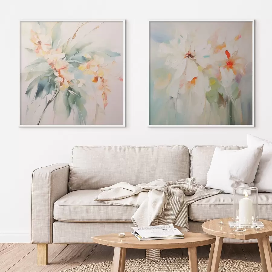 carta da parati Fiori astratti nr. d00565