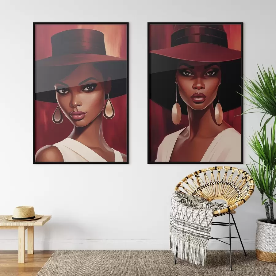 carta da parati Ritratti nr. d00585