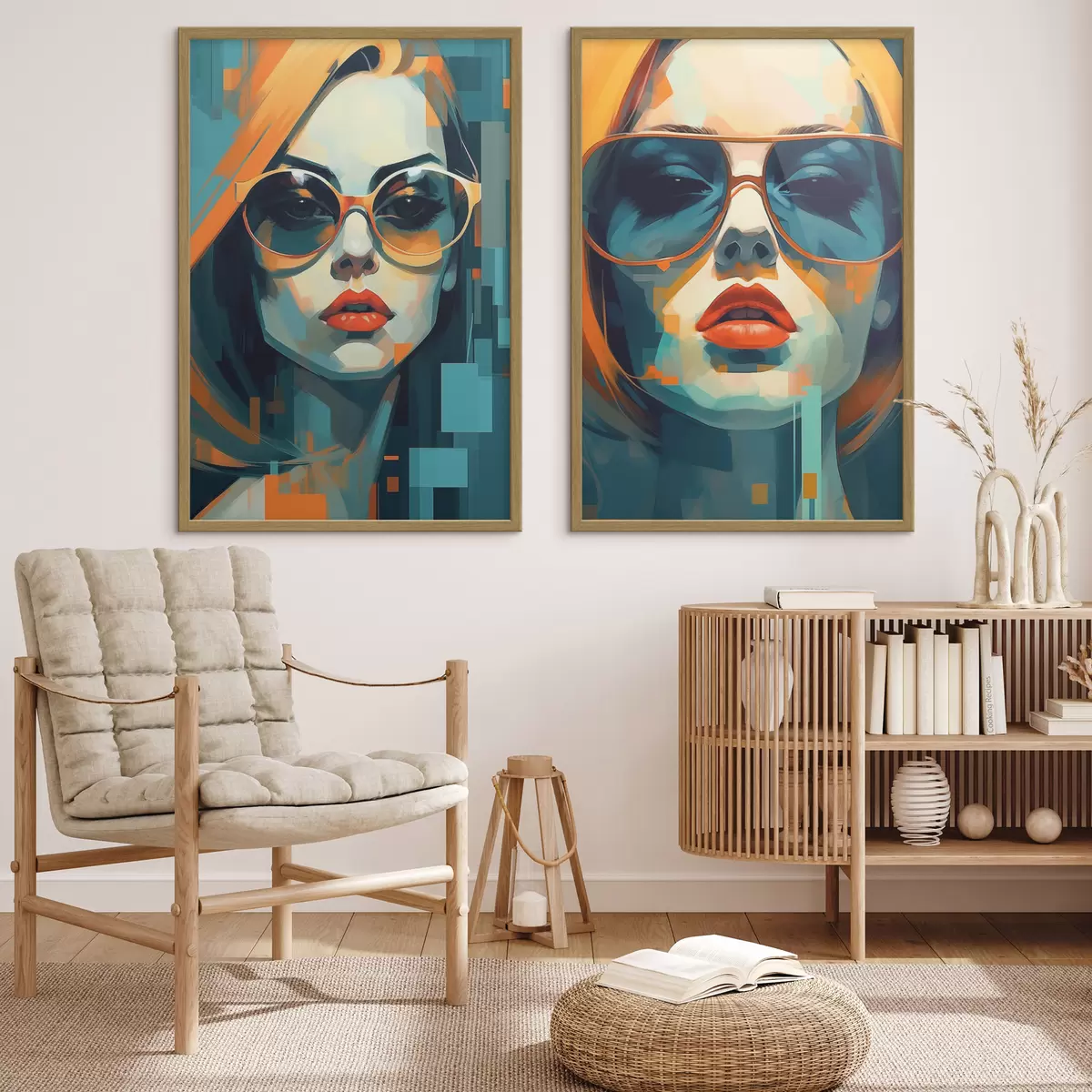 Poster Luna e fiducia d00587
