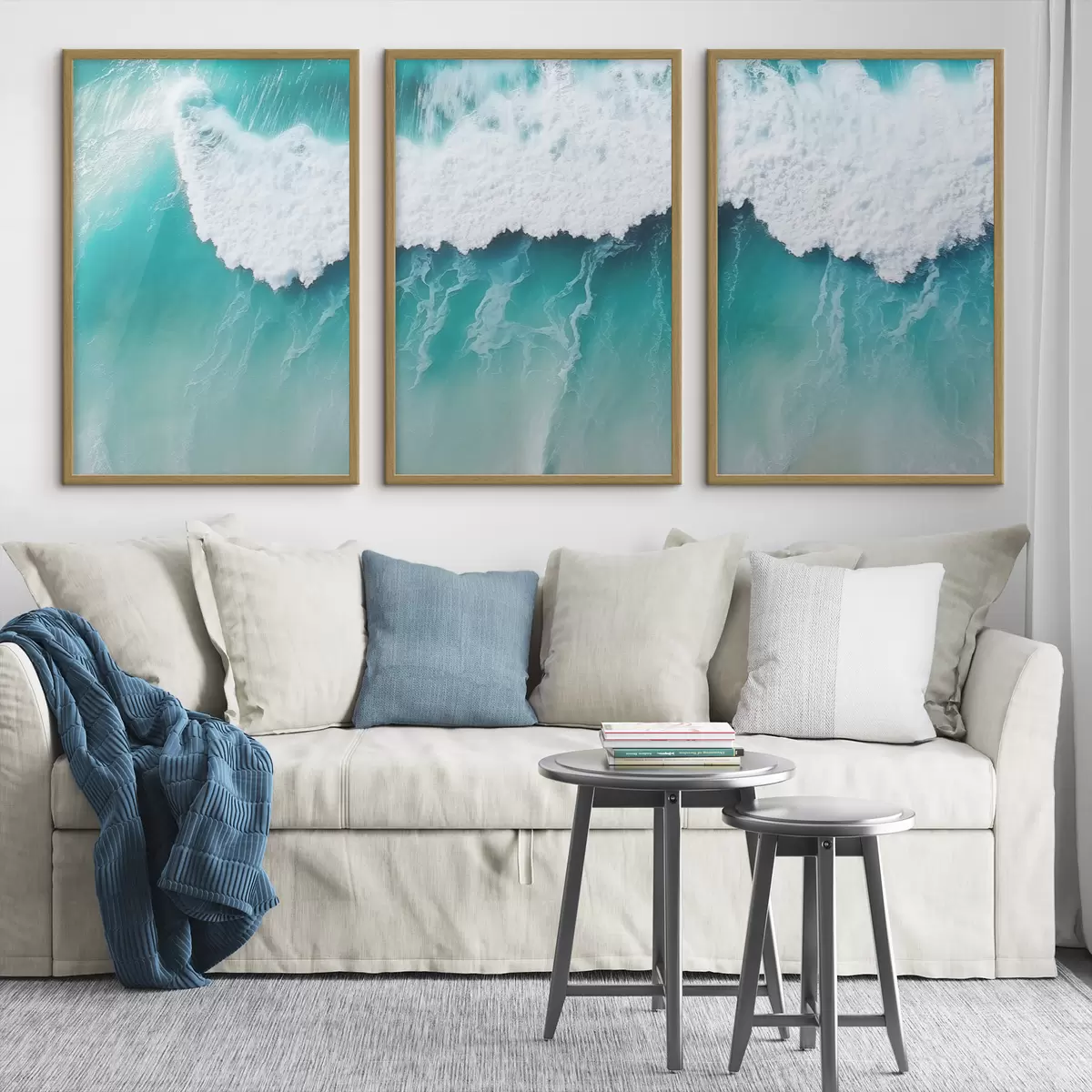 Poster Onde dell'oceano d00604