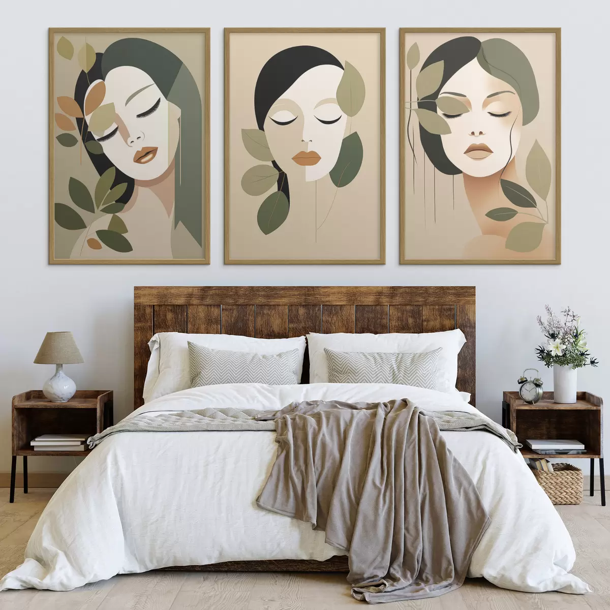 Poster Volti di ragazza d00605