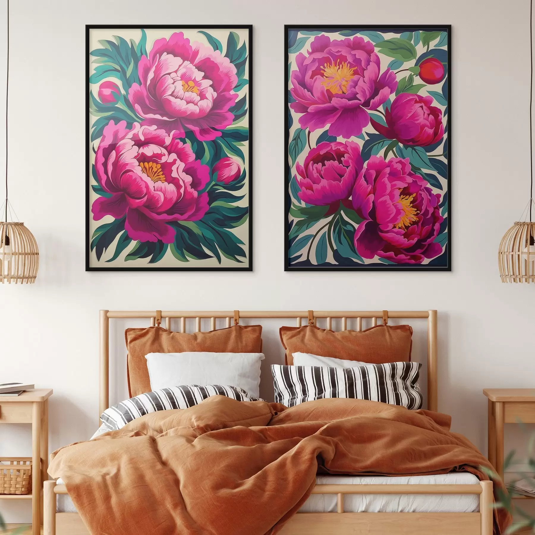 carta da parati Peonie nr. d00727