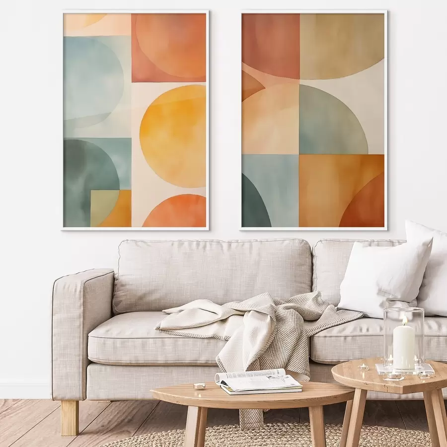 carta da parati Cerchi geometrici nr. d00732