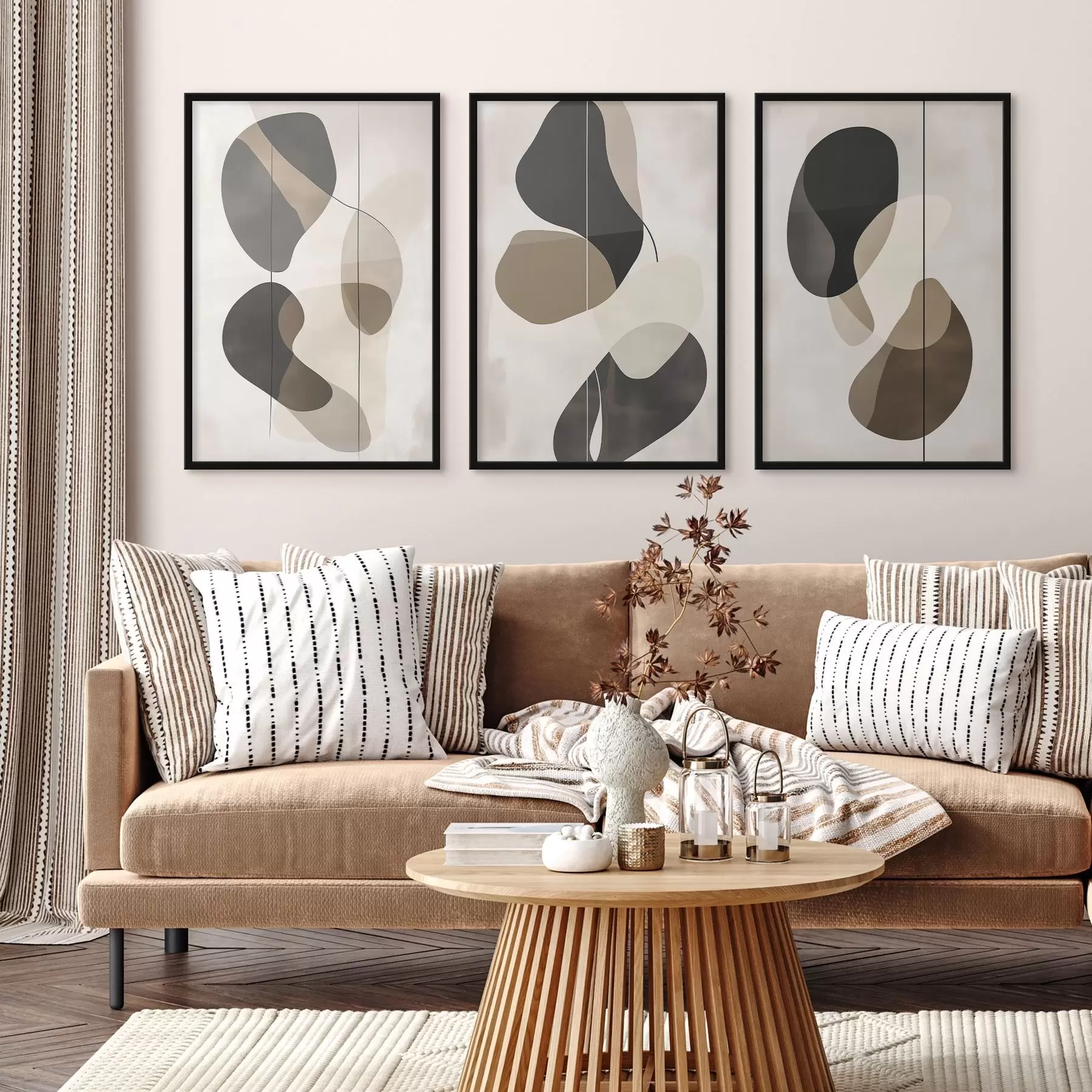 carta da parati Forme astratte fluttuanti nr. d00777