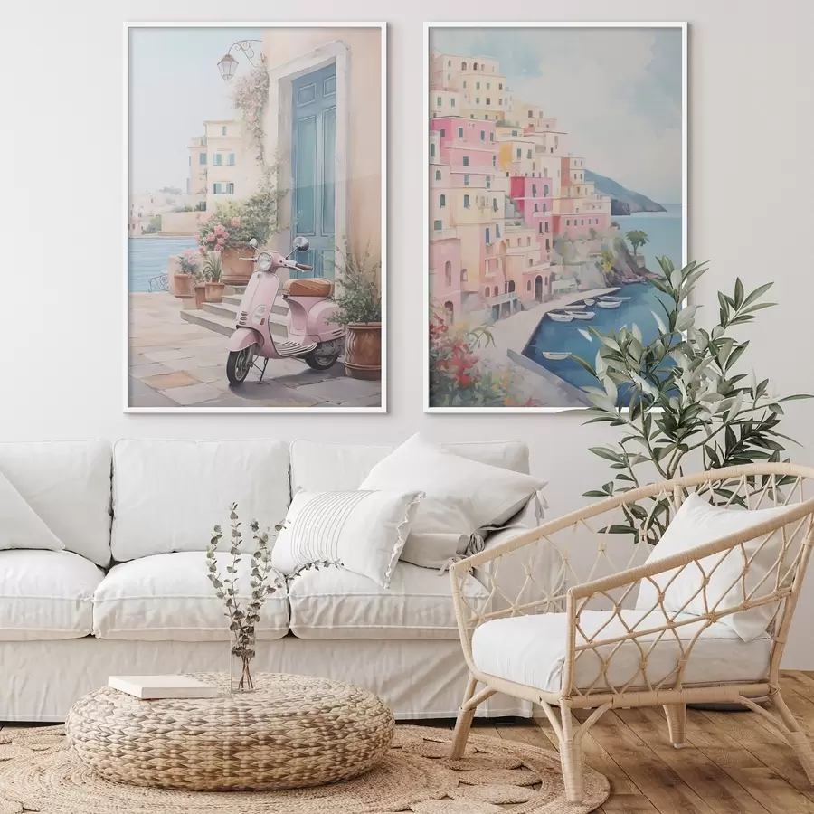 carta da parati Città di mare nr. d00794