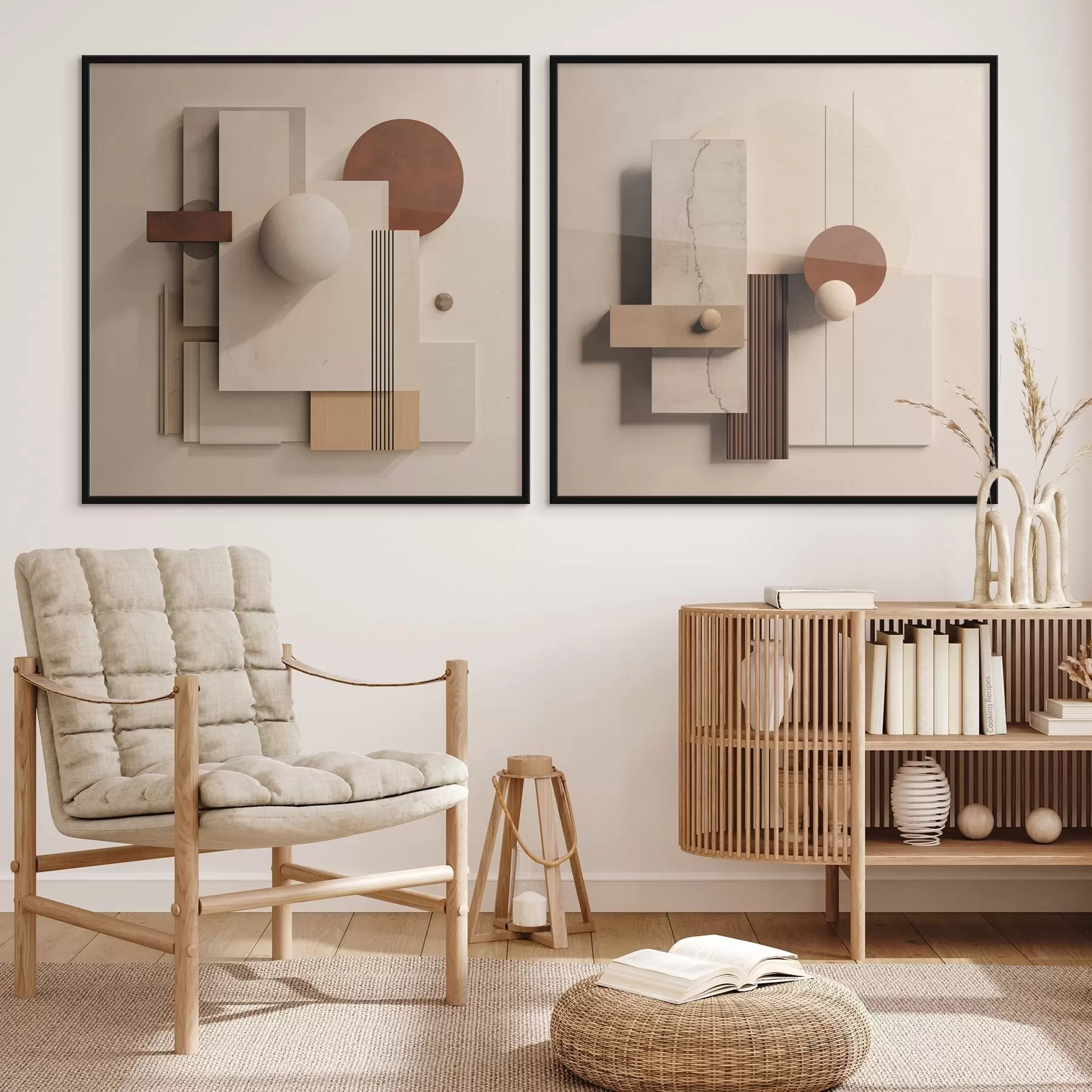 carta da parati Geometria e astrazione in stile minimalista nr. d00743