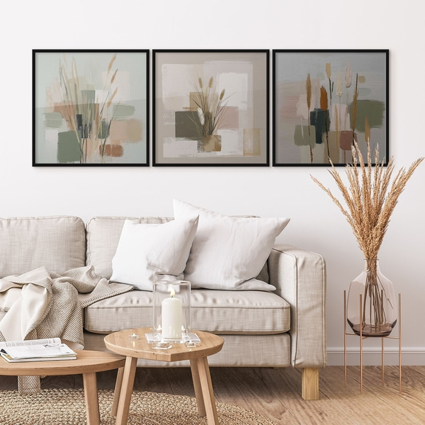 Composizione di fiori e delicate pennellate