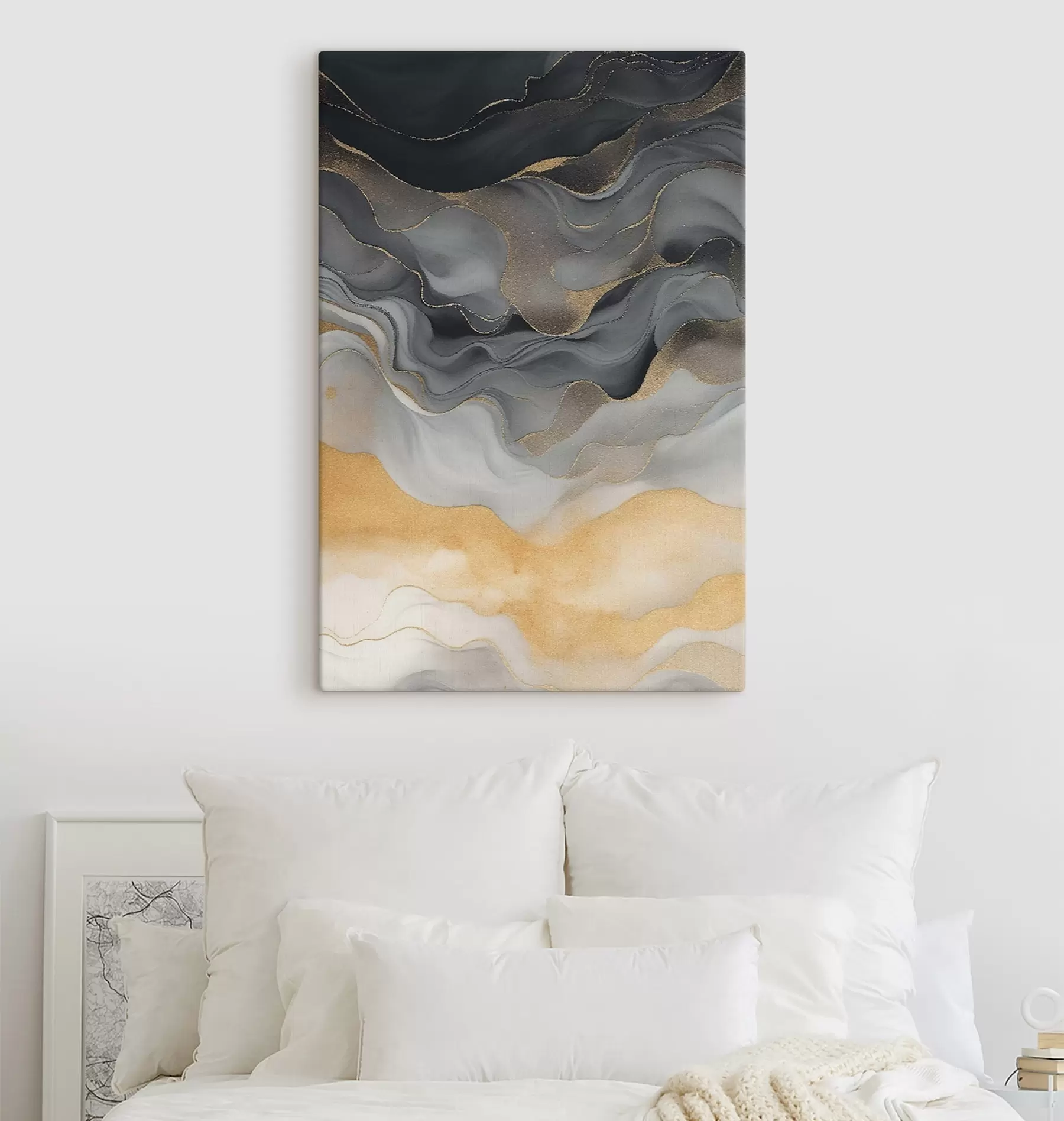 carta da parati Fluidi, striature di vernice nr. s47452