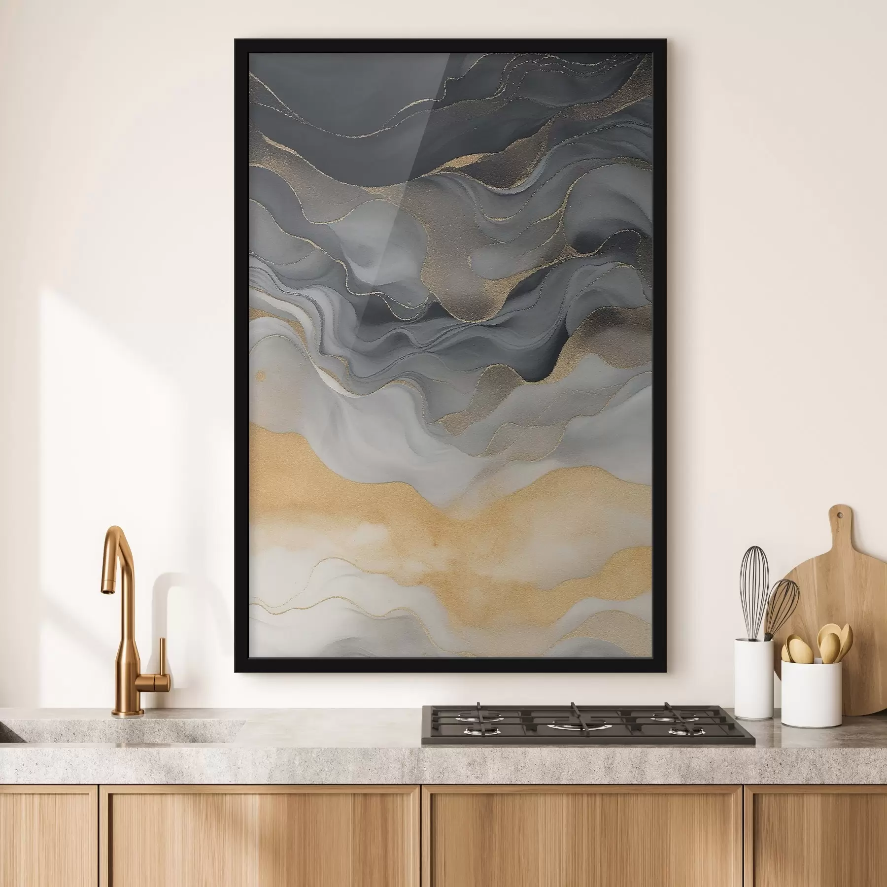 carta da parati Fluidi, striature di vernice nr. f47452