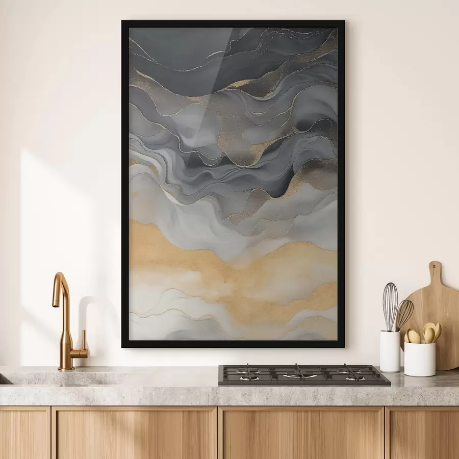 carta da parati Fluidi, striature di vernice nr. f47452