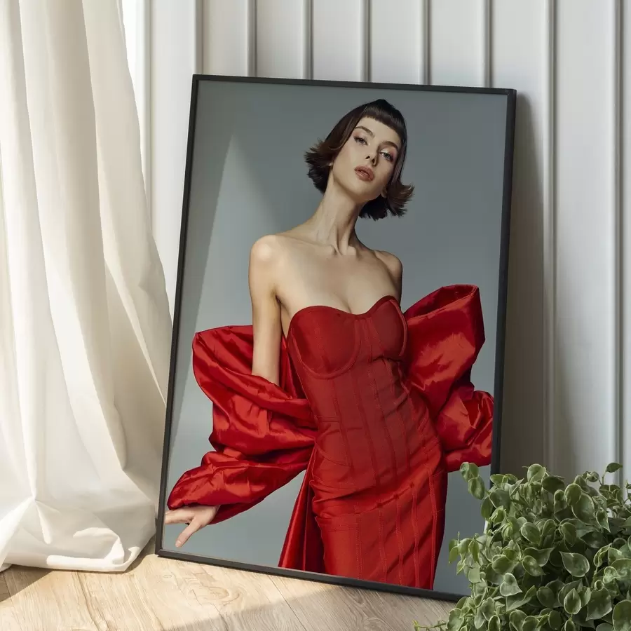 carta da parati Un regalo per una ragazza basato sulla sua foto nr. s47158