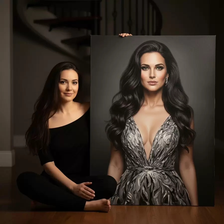 carta da parati Grande ritratto da una foto per la parete nr. s47160