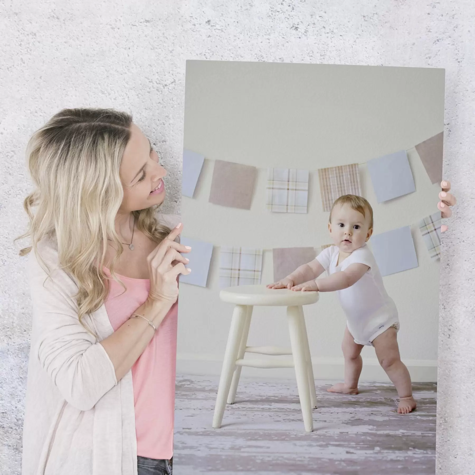 carta da parati Una foto di tuo figlio su tela nr. s47172