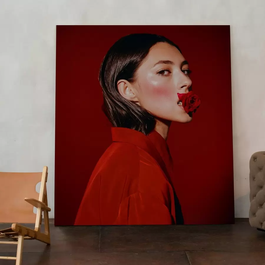 carta da parati Un regalo per una ragazza basato sulla sua foto nr. s47181