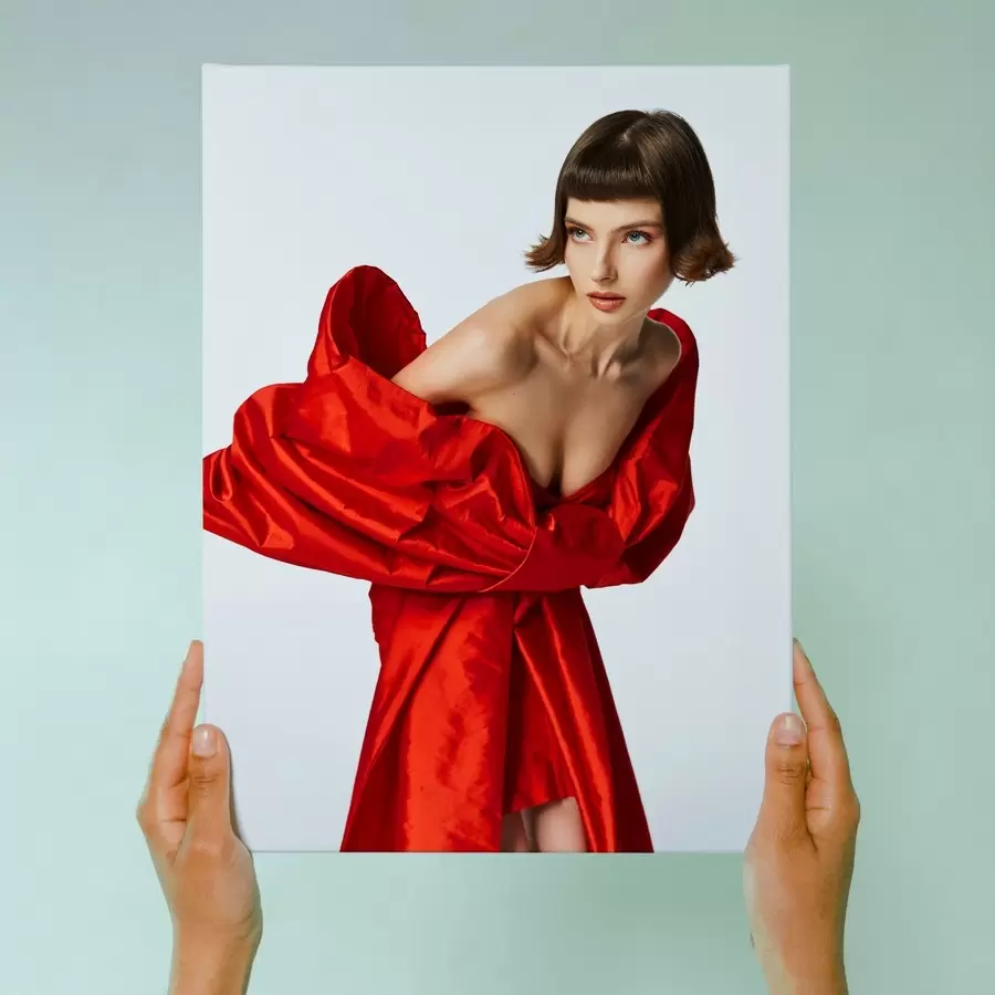 carta da parati Un regalo per una ragazza basato sulla sua foto nr. s47183