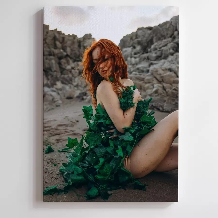 carta da parati Un regalo per una ragazza basato sulla sua foto nr. s47189